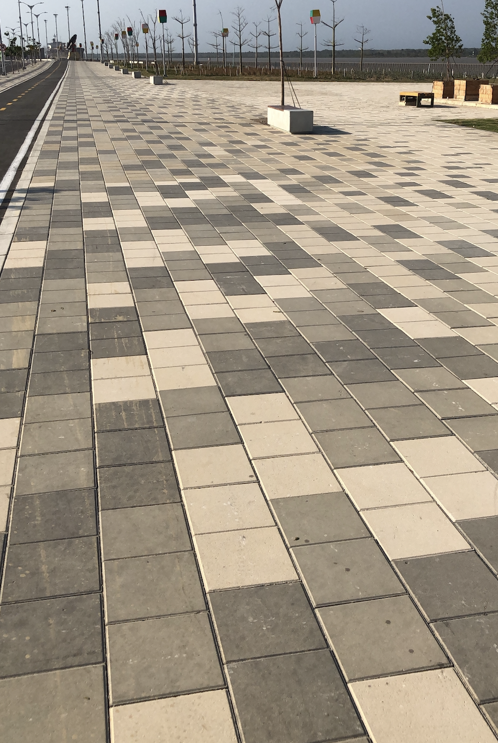 Gran Malecón - Adoquines bicolor