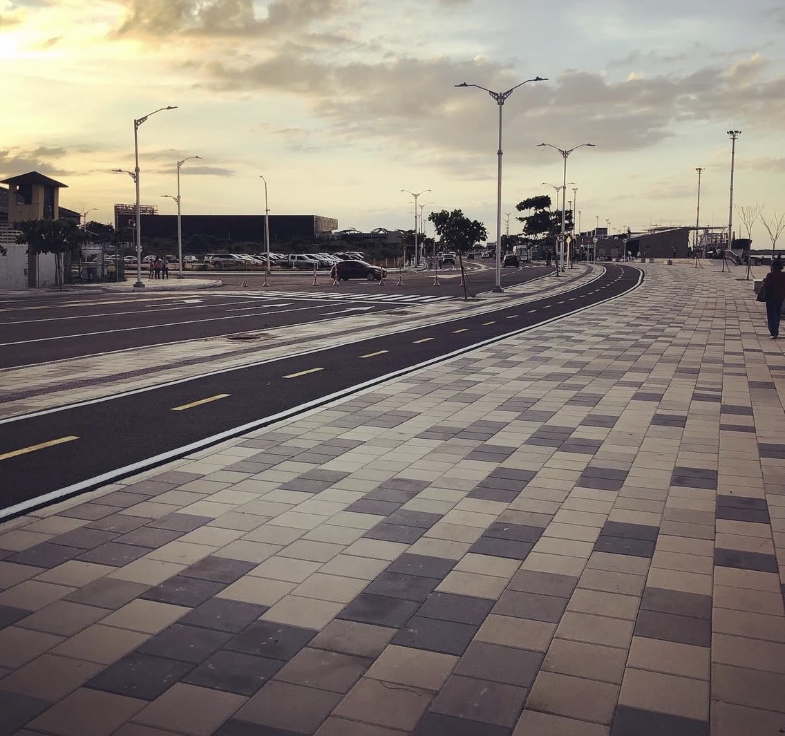 Instalación de adoquines